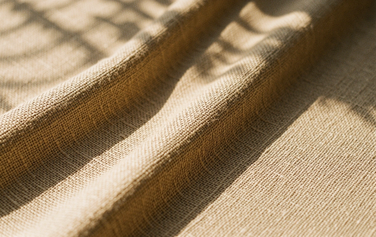 Textura de lino natural